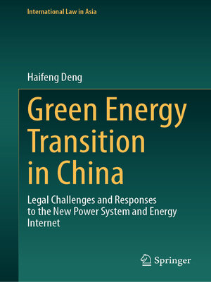 cover image of Green Energy Transition in China
